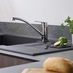 Bristan Cinnamon Easyfit Kitchen Mixer Tap - Chrome - CNN EFSNK C