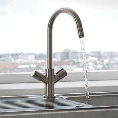 Bristan Fern Easyfit Monobloc Kitchen Mixer Tap - Stainless Steel - FRN EFSNK SS