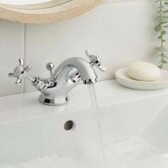 Bristan 1901 Basin Mixer Tap - Chrome - N BAS C CD