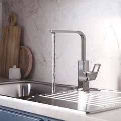 Bristan Spruce Easyfit Monobloc Kitchen Mixer Tap - Chrome - SPR EFSNK C