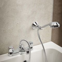 Bristan Club Luxury Bath / Shower Mixer Tap - Chrome - VAC LBSM C MT