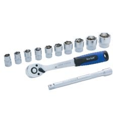 BlueSpot Tools Socket Set of 12 Metric 3/8in Drive - B/S01502