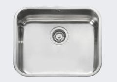 Leisure 1.0 Inset Bowl Kitchen Sink - Stainless Steel BSS1