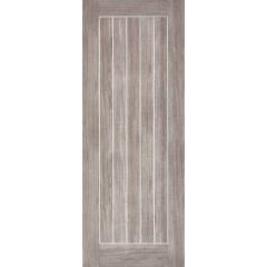 LPD Mexicano Light Grey Laminated Internal Door 1981x610x35mm - LAMLGRMEX24