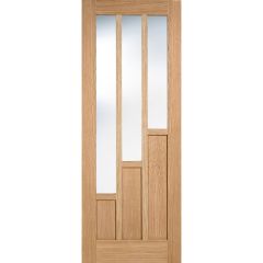 LPD Coventry 3L Pre-Finished Oak Internal Door 2040x626x40mm - PFCOVOAKGL626
