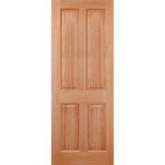 LPD Colonial 4P Hardwood M&T External Door 1981x838x44mm - MTCOL4P33