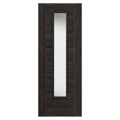 JB Kind Tigris Cinza Dark Grey Glazed Internal Door 1981x686x35mm - CINTIG23G