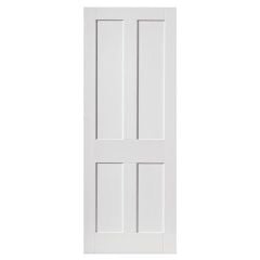 JB Kind Rushmore White Primed Internal Door 1981x610x35mm - CRUS20