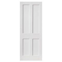 JB Kind Rushmore White Primed Internal Door 1981x838x35mm - CRUS29