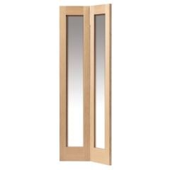 JB Kind Fuji Oak Glazed Bi-fold Door 1981x762x35mm - OFUJBF26