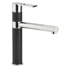 Carron Phoenix Reno Single Lever Kitchen Mixer Tap - Jet Black - 115.0189.492