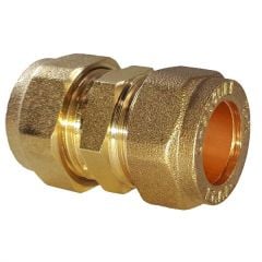Compression Fitting Straight Coupling 22mm