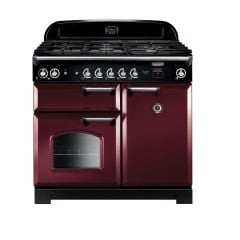 Rangemaster Classic 100 Dual Fuel Cranberry Cooker CLAS100DFFCY/C