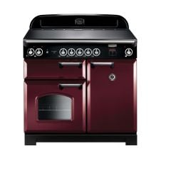 Rangemaster Classic 100 Induction Cranberry Electric Range Cooker CLAS100EICY/C