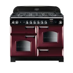 Rangemaster Classic 110 Dual Fuel Cranberry Cooker CLAS110DFFCY/C
