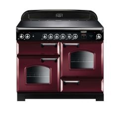 Rangemaster Classic 110 Ceramic Cranberry Electric Range Cooker CLAS110ECCY/C