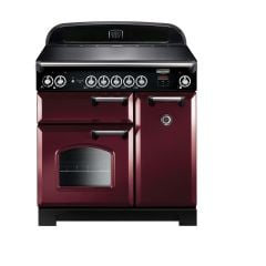 Rangemaster Classic 90 Induction Cranberry Electric Range Cooker CLAS90EICY/C