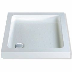 MX Classic Square ABS Acrylic Coated Shower Tray 800mm x 800mm - SBI