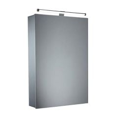 Tavistock Conduct Single Door Illuminated Cabinet - Aluminium CO44AL