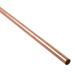 Plain Copper Tube 15mm x 3 Metre Length