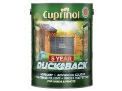 Cuprinol Ducksback 5 Year Waterproof for Sheds & Fences Silver Copse 5 Litre - CUPDBSC5L