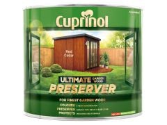 Cuprinol Ultimate Garden Wood Preserver Red Cedar 1 Litre - CUPGWPRERC1L