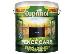 Cuprinol Less Mess Fence Care - 6 Litres - Black - CUPLMFCBL6L