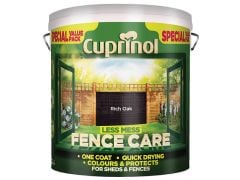 Cuprinol Less Mess Fence Care - 6 Litres - Rich Oak - CUPLMFCRO6L