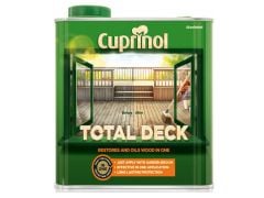 Cuprinol Total Deck Restore & Oil  - 2.5 Litres - Clear - CUPTDC25L