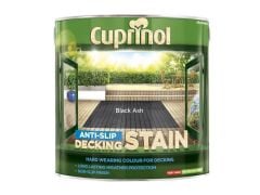 Cuprinol Anti Slip Decking Stain - 2.5 Litres - Black Ash - CUPUTDSBA25L