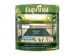 Cuprinol Anti Slip Decking Stain - 2.5 Litres - Vermont Green - CUPUTDSVG25L