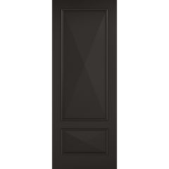 LPD Knightsbridge 2P Primed Plus Black Internal Door 1981x838x35mm - KNIBLA33
