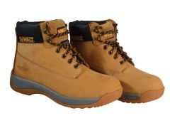 DEWALT Apprentice Hiker Wheat Nubuck Boots UK 4 Euro 37 - DEWAPPRENT4
