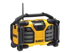 DEWALT DCR017 XR DAB Radio & Charger 240 Volt & Li-Ion Bare Unit - DEWDCR017