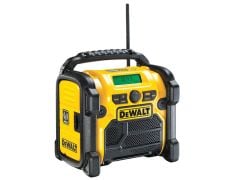DEWALT DCR020 DAB Digital Radio 240 Volt & Li-Ion Bare Unit - DEWDCR020