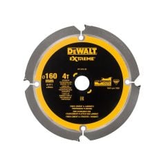 DEWALT Extreme PCD Fibre Cement Saw Blade 160 x 20mm x 4T - DT1470-QZ