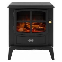 Dimplex Brayford 2kW Freestanding Optiflame Electric Stove Fire - Black - BFD20E Front View