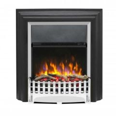 Dimplex Kingsley Deluxe Optiflame Electric Inset Fire - Chrome - KING20XCH Main View