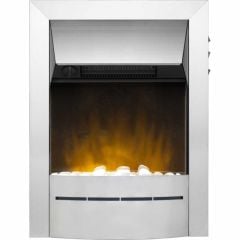Dimplex Savena Optiflame Electric Inset Fire - Brushed Chrome - SAVE20CH