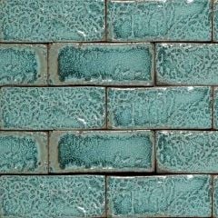 Amazonite Glazed Brick Tiles 1 Square Metre - DSG-AMA/75 - 54