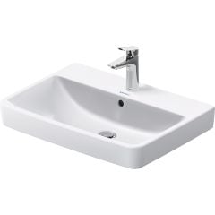 Duravit No 1 500mm Wall Hung Washbasin - White - 23756500002 - Side