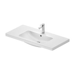 Duravit D-Code 1000mm Wash Basin - 1 Tap Hole - White - 23991000002