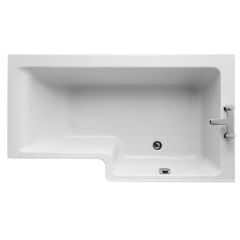 Ideal Standard Concept Space 1500x850mm Idealform Right Hand Shower Bath - White - E049401