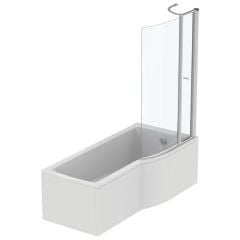 Ideal Standard Connect Air 1700x800mm Idealform Plus+ Right Hand Shower Bath - White - E114501