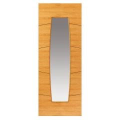 JB Kind Sol Oak Glazed Internal Door 1981x838x35mm - ESOL29G