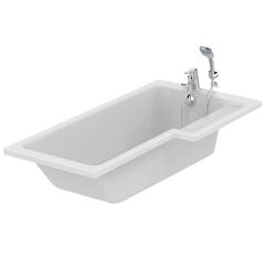 Ideal Standard Tempo Cube Idealform Plus 1700mm Right Hand Shower Bath No Tap Holes - E259801