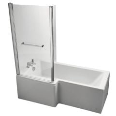 Ideal Standard Tempo Cube Shower Bath Screen - E2597EO