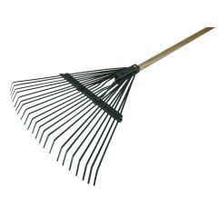 Faithfull Countryman Leaf Rake 22 Flat Tines - FAICOULRF