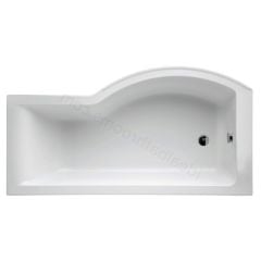 Ideal Standard Concept 1700x900mm Idealform Plus+ Left Hand Shower Bath  - White - E860801