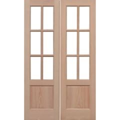 LPD GTP 2P Hemlock External Door 1981x1168x44mm - HPRSGTP2P46